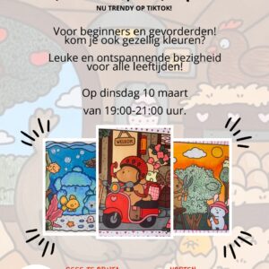 Workshop kleuren met alcoholmarkers