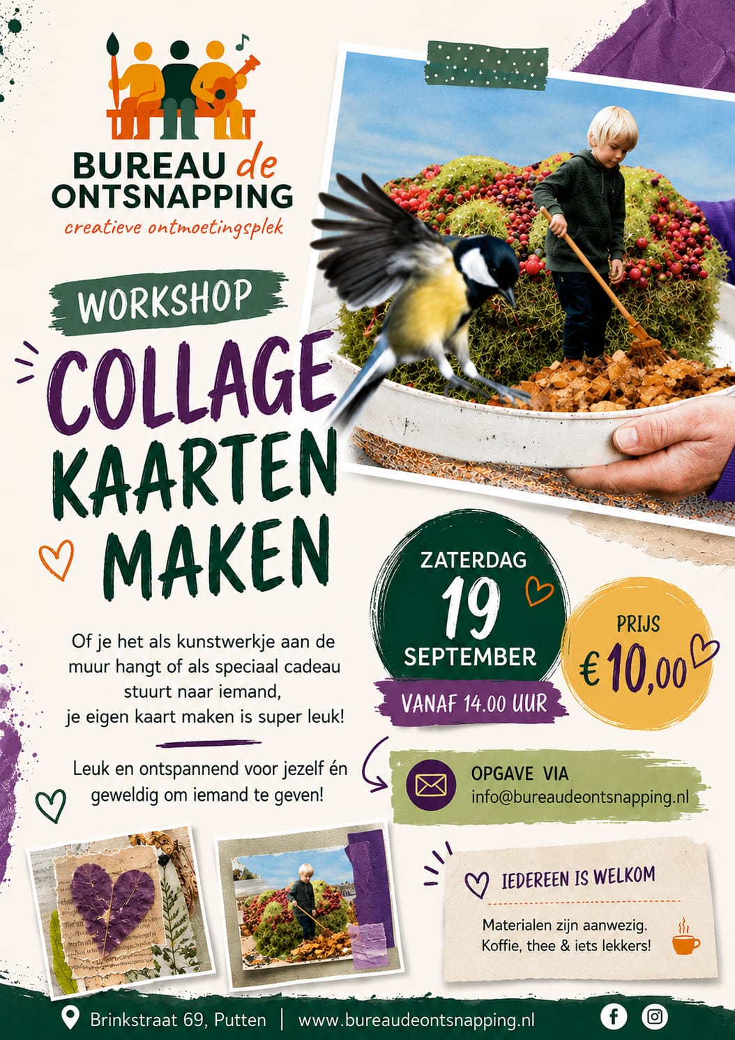Workshop Collagekaarten Maken