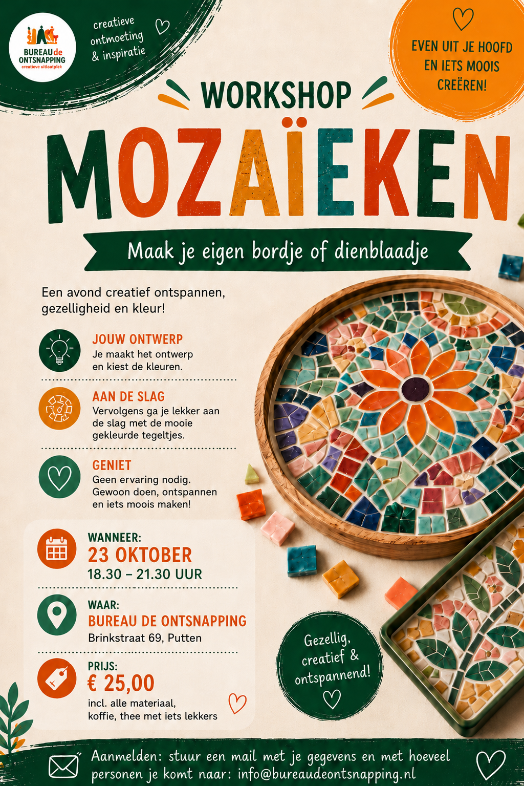 Workshop Mozaïeken