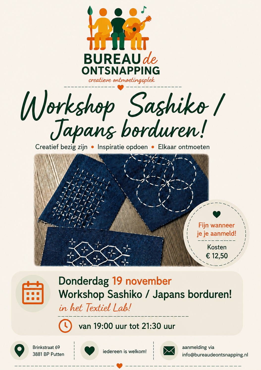 Workshop Sashiko – Japans borduren
